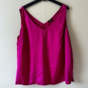 Bright pink Marée top